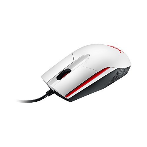 ASUS ROG Sica - Rat  n   ptico ambidiestro de 5000 DPI  color blanco