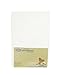 Cot Fitted Sheet 100% Combed Jersey Cotton WHITE To Fit Size 117 x 55 cm Mattress