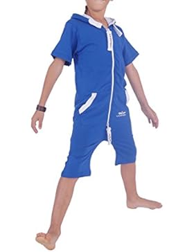 LIL'Finch Kinder Overall Sommerjumpsuit Jungen Mädchen Kids Jumpsuit Onesie