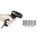 Produktbild Wokee Handheld, Hand-Barcode-Scanner-Leser USB verdrahte 1D Barcode-Scan für POS-System,Handheld Lesegerät Ergonomisches und stabiles Design, Plug and Play, Kabelgebunden
