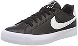 Zapatos Nike Court Royale AC, Zapatillas para Mujer, Negro (Black/White 001), 39 EU