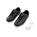 Produktbild Modische Unisex-LED-Beleuchtung Low Top Light Up Schuhe für Männer Frauen Flashing Sneakers USB Charging Casual Lace-up Schuhe 1618 - Schwarz