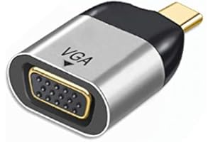 Cablecc - Adattatore convertitore da USB-C tipo C a VGA 1080p 60hz per tablet e telefono e computer portatile