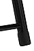 Premier Housewares Metal Step Stool - 25 x 43 x 35 cm - Black