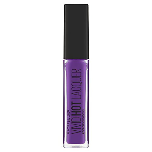 Maybelline New York Color Sensational Vivid Hot Laquer Lippenstift Nummer 78 royal, 1er Pack (1 x 7.7 ml)