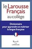 Image de Le Larousse français au collège. Dictionnaire po