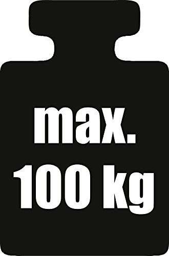 WENKO 4364810100 Kleiderständer Profi – rollbar, bis 100 kg belastbar, verchromtes Metall, 121 x 185 x 52 cm, Chrom - 5