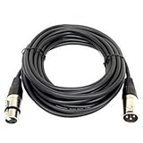 conexion canon macho a plug Especialmente adecuado para el control DMX y conexión maestro / esclavo.