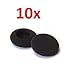 Produktbild smartec24® 10x Set (20 Stück) Schaumstoffpolster für Ohrhörer Ear Pad Cover Kopfhörer Pads
