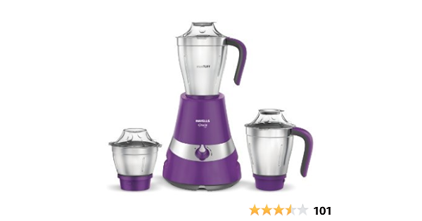 buy havells gracia 750 watt mixer grinder with 3 jars purple online at low prices in india amazon in buy havells gracia 750 watt mixer