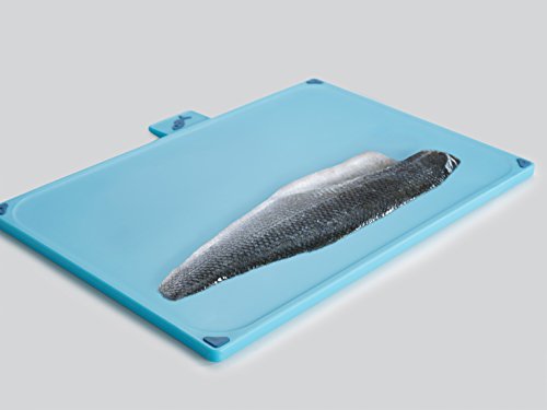 Joseph Joseph 60134 Index Schneidebrett, 4er Set groß, Kunststoff, silber, 34.6 x 8.30 x 27.3 cm, 4 Einheiten - 4