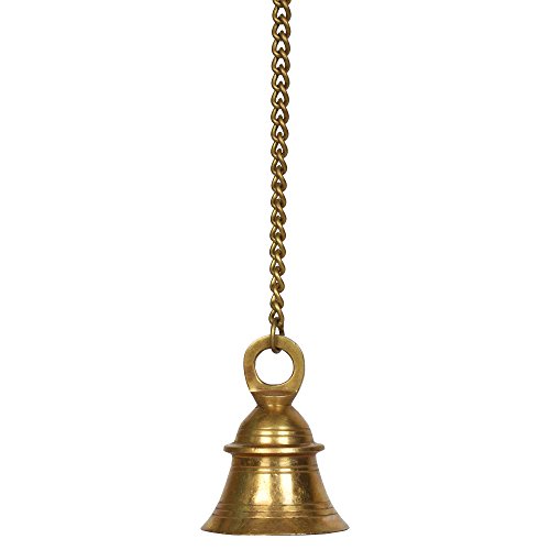 Buy Kartique Brass Wall Hanging Bells for Home Mandir Temple Living Room Decoration Pooja