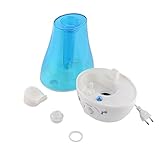LESHP Ultraschall Leise Luftbefeuchter mit 3.0L,zwei 360°drehbare Dampfdüsen,Technologie Abschaltautomatik und LED Anzeige - 2