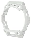 Ersatzband für Casio Baby-G Damenuhrarmband aus Resin weiß BLX-100-7ER
