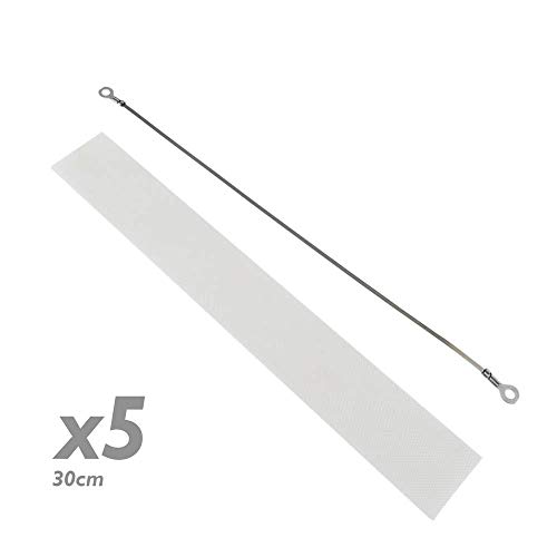 PrimeMatik - Resistencia de Recambio para selladora térmica de 30 cm 5 Pack