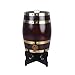 Produktbild AJZXHE Weinfass Eichenfass-Weinbar, Aufbewahrungsbehälter für die Bardekoration Weinfass (Farbe : Weinrot)