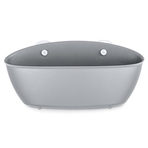 koziol Utensilo Splash, Kunststoff, solid cool grey, 9,5 x 27,5 x 13 cm
