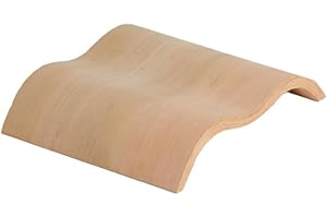 sentiotec Sauna Ergo-Kopfstütze Wave Espenholz