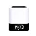 Produktbild VKTY Bluetooth Speaker Desk Night Light, Wireless Bluetooth Speaker Night Lamp, Bluetooth Speaker with Alarm Clock Multi Function Night Light Speaker Support AUX-IN, TF Card, U Disk