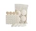 Produktbild Total Utility Türstopper Set - Optimaler Schutz für Ihre Türen, Wände und Böden - 60 teiliges Set - 4 Wand Türstopper + 24 Gummipuffer + 32 Stuhl Filzgleiter