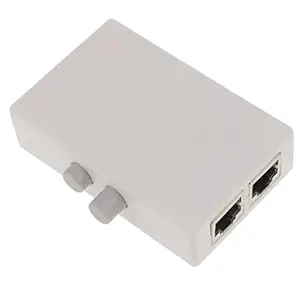 EDASH MT-Viki 2 Ports AB Manual Network Sharing Switch Box 100 Mbps 2 in 1 Out