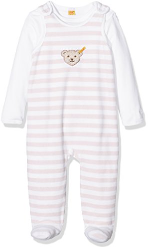 Steiff Unisex - Baby Crew Neck Long - regular Romper Suit