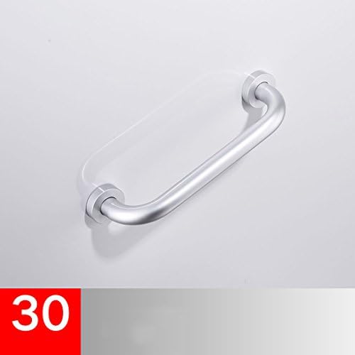 Armrest H Handrails Space Aluminum Bathtub Barrier-free toilet Seniors Children's safety Handle Non-slip handrail Bathtub Rails (Size : 30cm)
