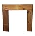 Price comparison product image Smileswoodcraft Solid Pine Fire Surround - Stained - Light/Medium/Dark