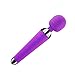 Produktbild WINWINTOM Rock Super leistungsstarke wasserdichte USB wiederaufladbare Silikon Zauberstab Massager (Lila)
