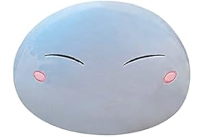 BYNYXI Genshin Impact Peluche Slime, 35cm Anime Slime Peluche Oreiller Peluche Slime Monster Peluche Jouet pour Enfants Adultes, Genshin Impact Plush Slime Anime Plush Toy (Bleu#1-28cm)