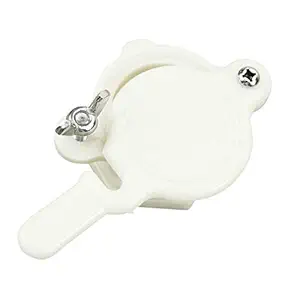 Generic Nylon Honey Gate Valve Honey Extractor Honey Tap Beekeeping Bottling Tool 1Pc (White)