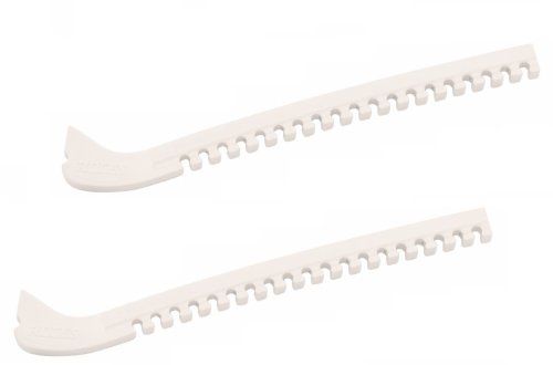 Roces Paire de protège-Lames pour Patins à Glace Blanc Blanc Taille Ajustable
