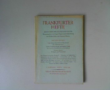 Weltende und Wissenschaft. In: Frankfurter Hefte, Zeitschrift für Kultur und Politik. 3. Jahrgang, Heft 6 1948