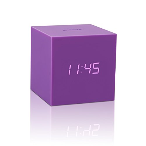 Preisvergleich Produktbild Gravity Cube Click Clock Purple