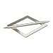 Produktbild Interdeco Raffspangen / Gardinenspangen (2 Sets) Edelstahl Optik aus Metall, Avos Raute