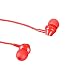 Produktbild NiceButy Universal-Headset mit Kopfhörern in der Ohren für die Musik des Mobiltelefons vom Lineaturempfänger (rot) Elektronisches Zubehör