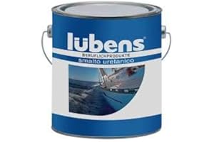 CGB-Alcas Smalto Plastico Uretanico Lubens per Nautica Ferro Legno Plastica (10 Bianco RAL 9010)