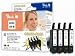 Produktbild Peach Spar Pack Tintenpatronen kompatibel zu Epson T0556 (T0551, T0552, T0553, T0554)