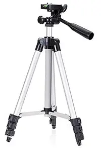 Aerizo GP-46 Portable & Adjustable Tripod Stand Holder for Best Photography & Videography Compatible with All Type of Smart Phones & Camera (Random Colour)