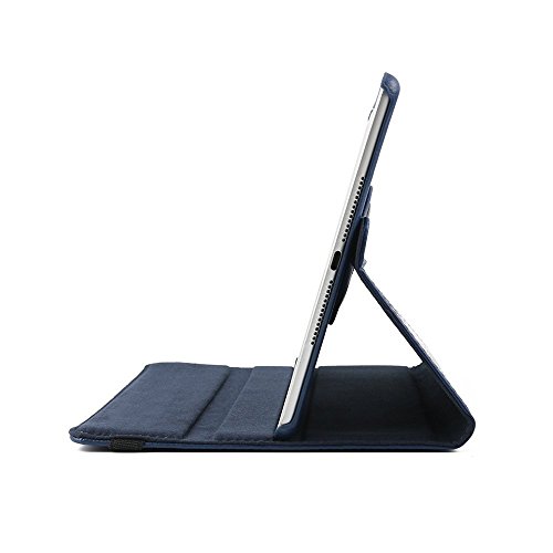 Hülle für iPad 4, elecfan® 360°Grad Drehung Hülle für iPad 2/3/4 Ledertasche lederhülle Case Smart Cover Tasche Flip Case Cover mit Auto Wake up und Standfunktion für iPad 2/3/4 (iPad 2/3/4, Blau) - 6