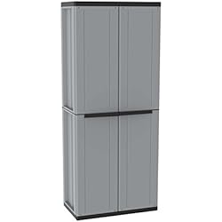 Terry 1002819 JLine368 Armoire à deux portes balais, gris