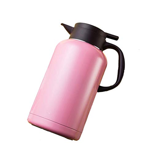 AA-SS Pot de caf isol par Pot sous Vide de 2L en Acier Inoxydable 304  Double paroi, Plongeur de caf, Pot d'isolation de jus/Lait / th