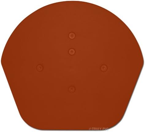 1 x Terracotta Klober Domed End Cap - Uni-Dry or Uni-Click - Mortar Free end Tile for Gable/Apex Roof.
