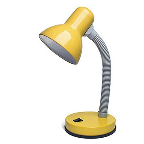 Preisvergleich Produktbild NEWLAMP Verbesserte Nachttischlampe, Augenpflege-Schreibtischlampe, Nachttischlampe mit Eisenschirm-Basis und verstellbarem Schwanenhals, Sockel E27, perfekt für Schlafzimmer, Wohnzimmer oder Arbeitsz