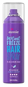 Aussie Hairspray Instant Freeze 7 Ounce (Max Hold) (6 Pack)