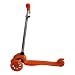 Produktbild Mi-Duo Tante Tina - Kinder Scooter / Roller mit Leuchtende Räder - 3-Rädig - Orange