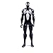 Price comparison product image BYNNWJ Marvel Ultimate Spider-Man Titan Hero Series Black Suit Spider-Man Figure - 12 Inch