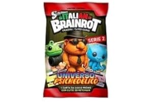 GENERICO Skifidol Italian Brainrot - Bustina a Sorpresa con Portachiavi Action Figure 3D + 1 Carta da Gioco Promo - Universo Psichedelico - Limited Edition - Serie 2