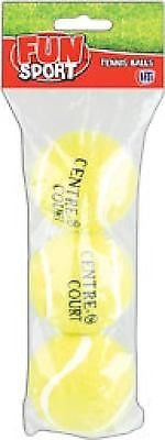 Preisvergleich Produktbild 3 x Hund Welpe Tennisbälle Spielball schneller Versand