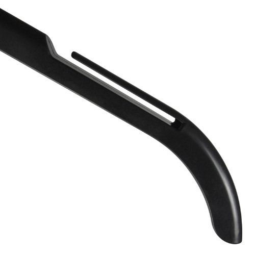 50 Stk. 47 cm breite Kleiderbügel Hemdbügel mit Rockschlaufen Kunststoff Hangerworld - 3